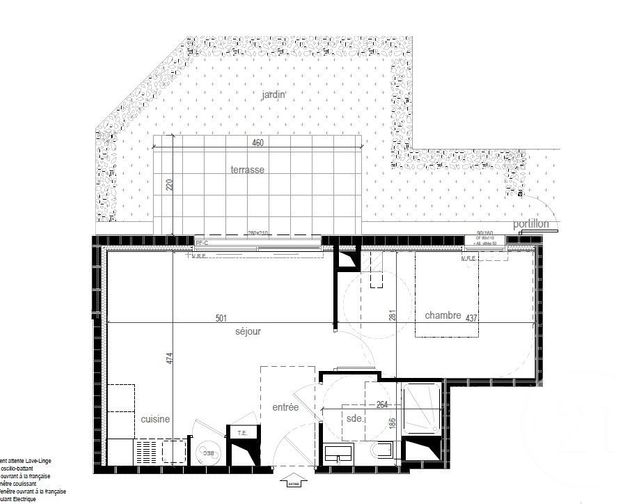 Appartement T2 à vendre - 2 pièces - 38.74 m2 - PENESTIN - 56 - BRETAGNE - Century 21 Agence Bel Air