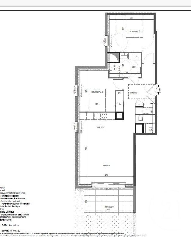 Appartement T3 à vendre - 3 pièces - 66.39 m2 - PENESTIN - 56 - BRETAGNE - Century 21 Agence Bel Air