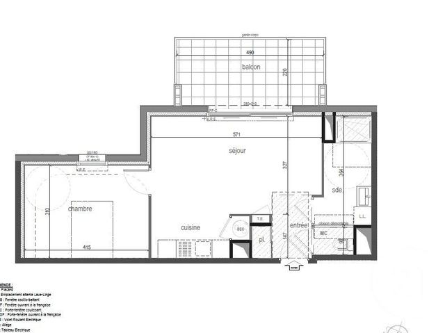 Appartement T2 à vendre - 2 pièces - 45.41 m2 - PENESTIN - 56 - BRETAGNE - Century 21 Agence Bel Air