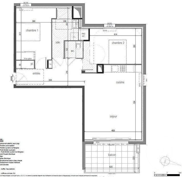 Appartement T3 à vendre - 3 pièces - 70.0 m2 - PENESTIN - 56 - BRETAGNE - Century 21 Agence Bel Air