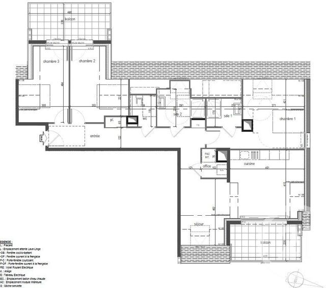 Appartement T4 à vendre - 4 pièces - 95.07 m2 - PENESTIN - 56 - BRETAGNE - Century 21 Agence Bel Air