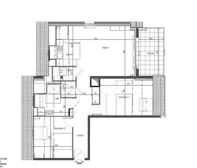 Appartement T3 à vendre - 3 pièces - 72.71 m2 - PENESTIN - 56 - BRETAGNE - Century 21 Agence Bel Air